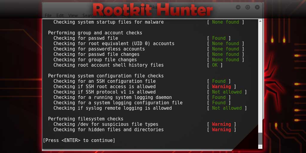 How to install rkhunter