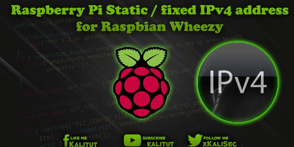 raspbian set static ip