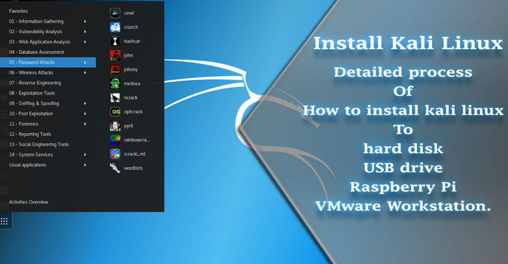 install kali Linux