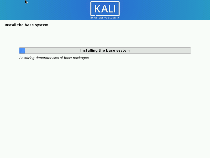 install kali linux to hard disk