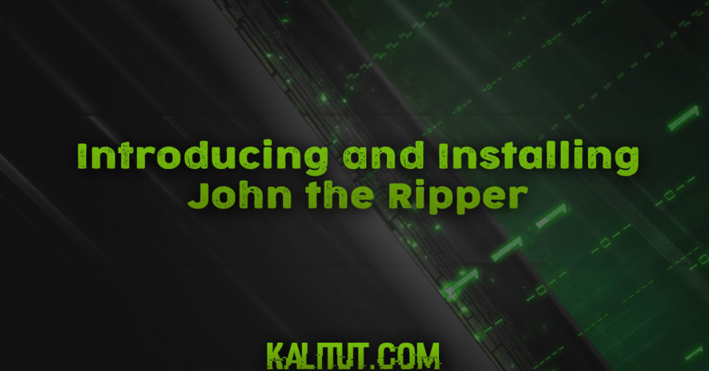 Installing John the Ripper