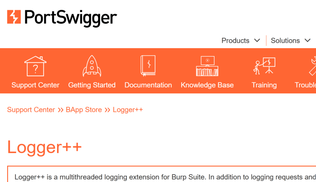 Logger++ Hacking Tools