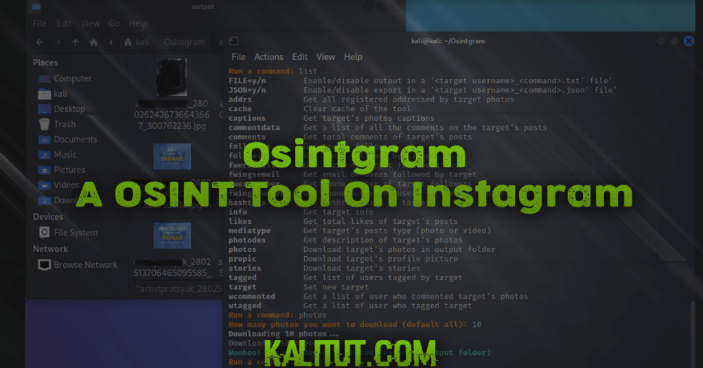Osintgram - A OSINT Tool On Instagram